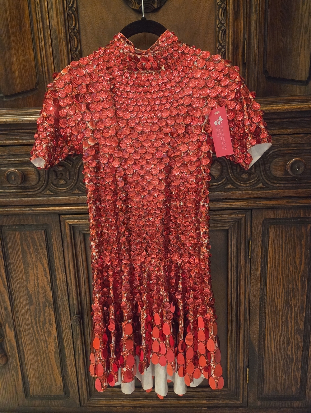 F&F Red Sequin Party Dress